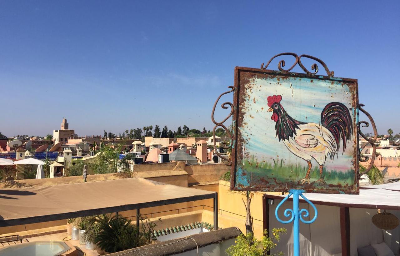 Riad Le Coq Berbere Marrakesh Buitenkant foto